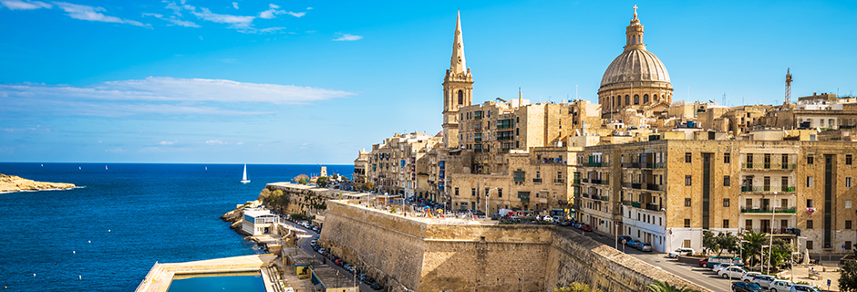 Maltas huvudstad Valetta